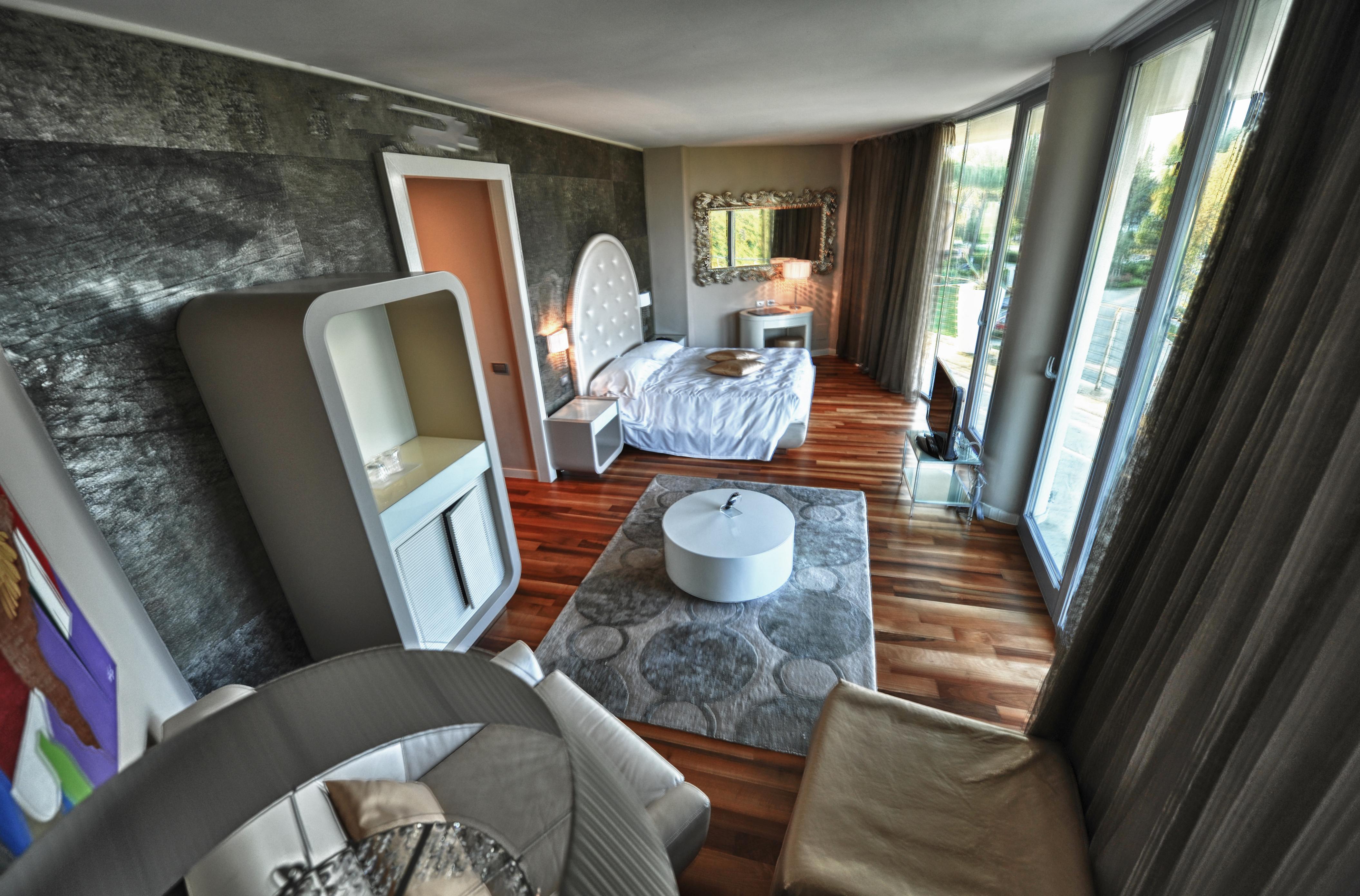 Hotel Pisa Tower Plaza Esterno foto 3D rendering of a bedroom