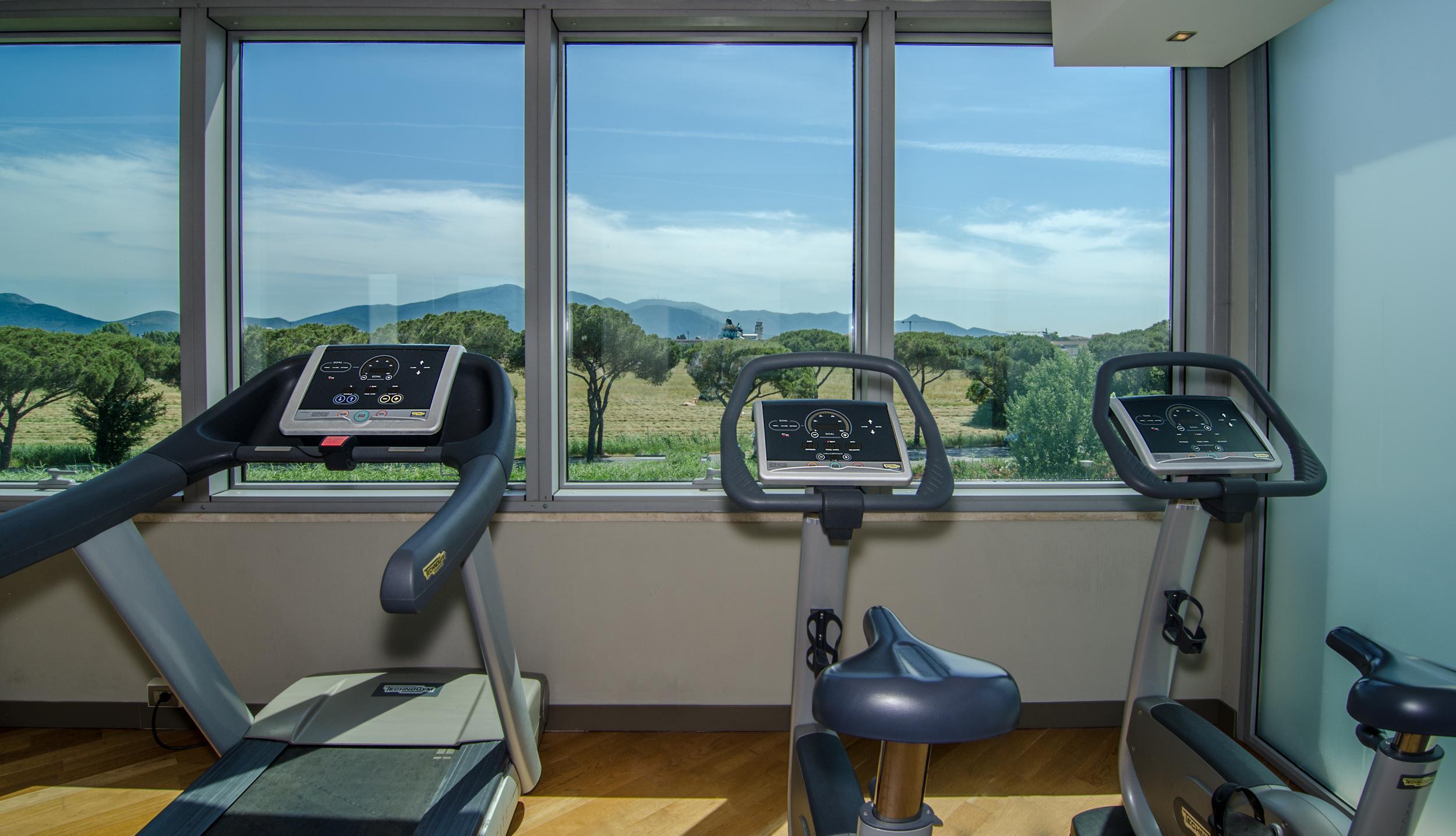 Hotel Pisa Tower Plaza Esterno foto The gym at the hotel